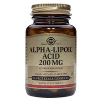 Solgar Alfa-Liponzuur 200mg 50 capsules