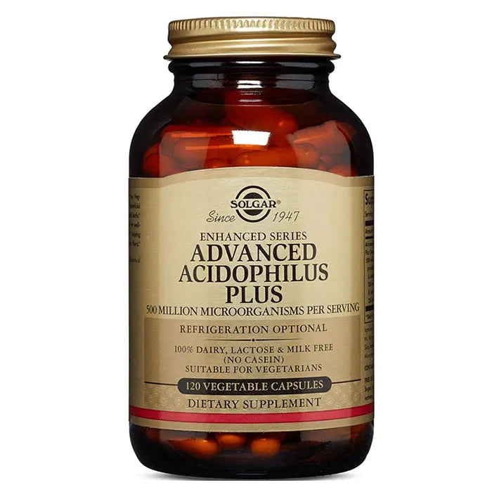 Solgar Advanced Acidophilus Plus 120 capsules