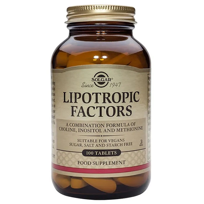 Solgar Lipotropics 100 tabletten