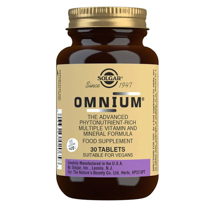 Solgar Omnium 30 tabletten