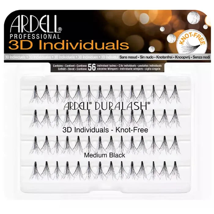 Ardell Individual 3D Position Valse Wimpers Medium Zwart