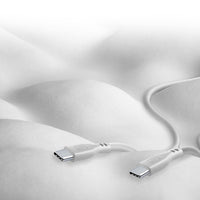 Cellularline Soft-kabel - USB-C naar USB-C kabel 1,2 m (grijs) (2)