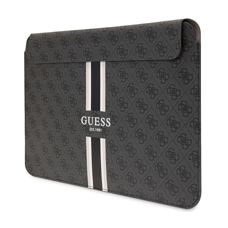 Guess 4G Printed Stripes Computer Sleeve - hoes voor 14" laptop (zwart) (2)
