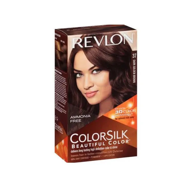 Revlon Colorsilk Zonder Ammoniak 37 Donker Goudbruin