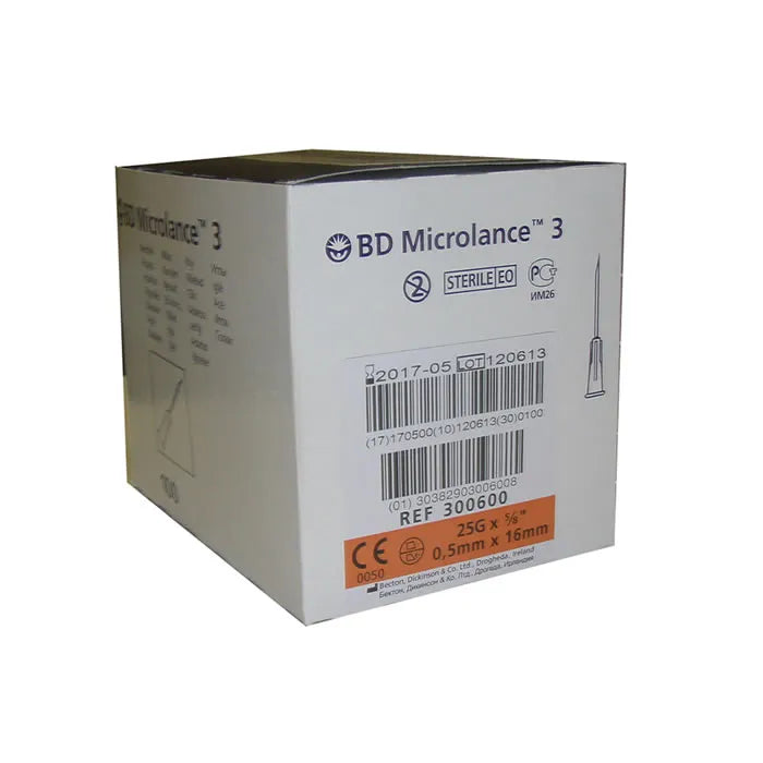 BD Microlance naald 0,5 mm x 16 mm 100 stuks