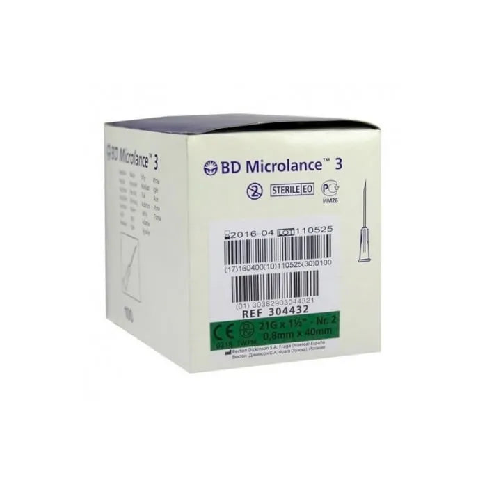 BD Microlance naald 0,8mm x 40mm 100 stuks