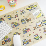 Minions - XXL Bob en Tim speel-/bureaumat (80 x 35 cm) (4)