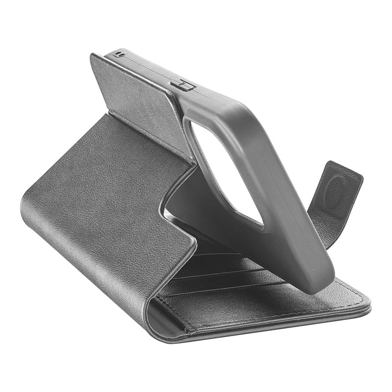Cellularline Book Agenda - Hoesje voor iPhone 15 Pro Max met MICROBAN-coating (zwart) (2)
