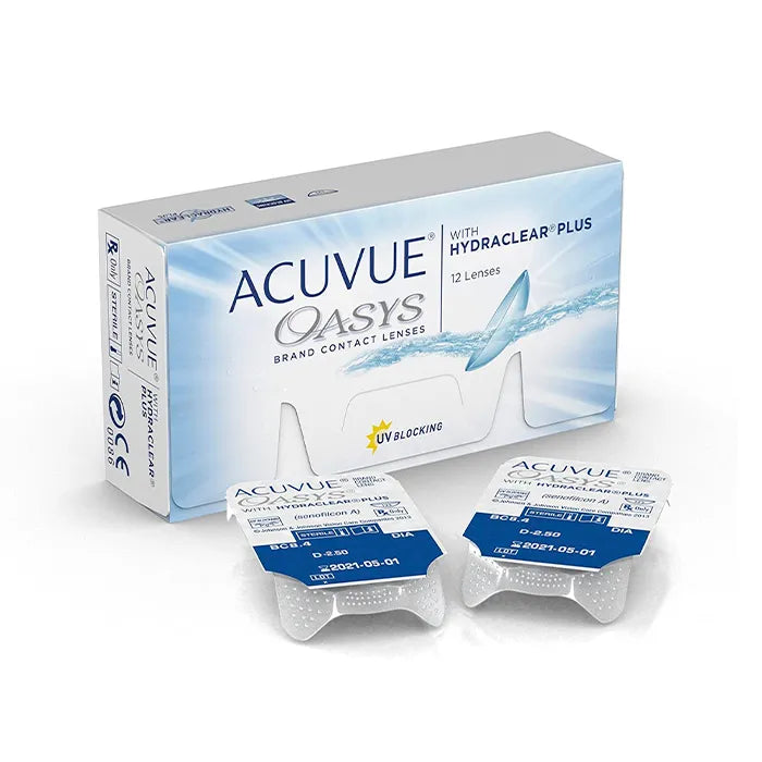 Acuvue Oasys Hydraclear vervangingslenzen 2 weken -3.00 BC/8.4 12 stuks