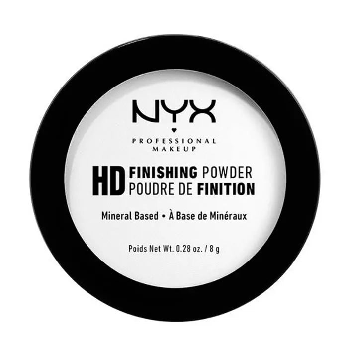 Nyx High Definition Finishing Powder op basis van mineralen, transparant, 8g