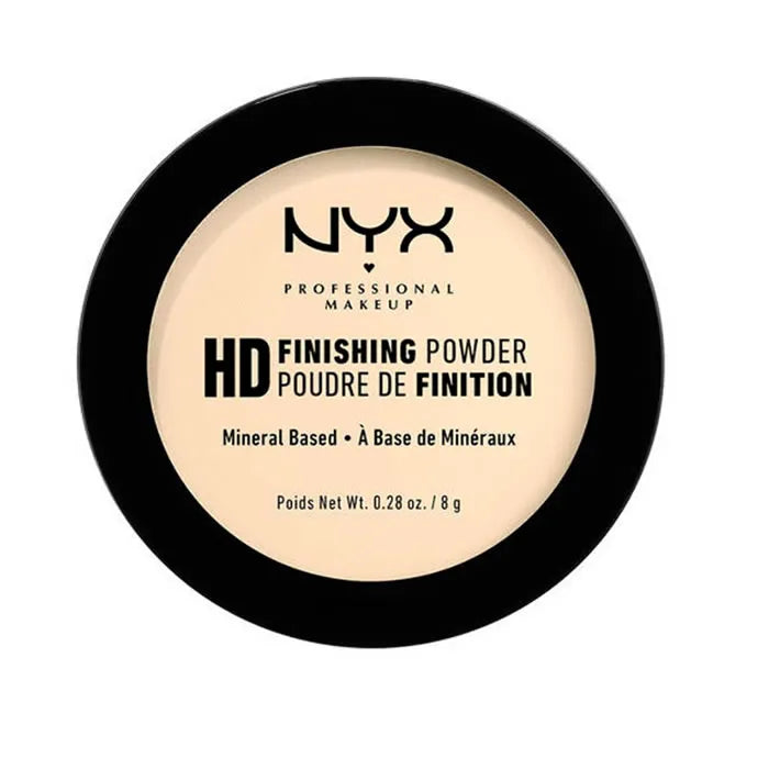 Nyx High Definition Finishing Powder op minerale basis Banana 8g