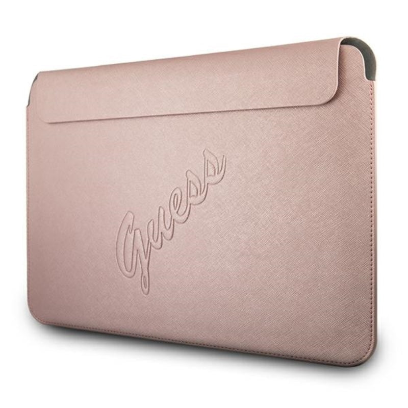 Guess Saffiano Script laptophoes - 13" laptophoes (roze)
