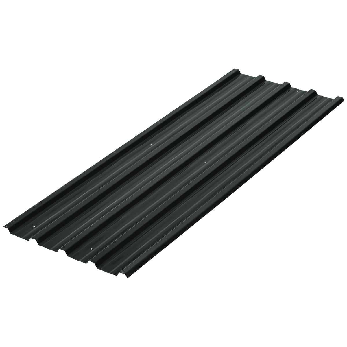 12 stuks trapeziumplaat 129x45 cm 7 m² verzinkt dakplaat 0,25 mm weerbestendig profielplaat donkergrijs