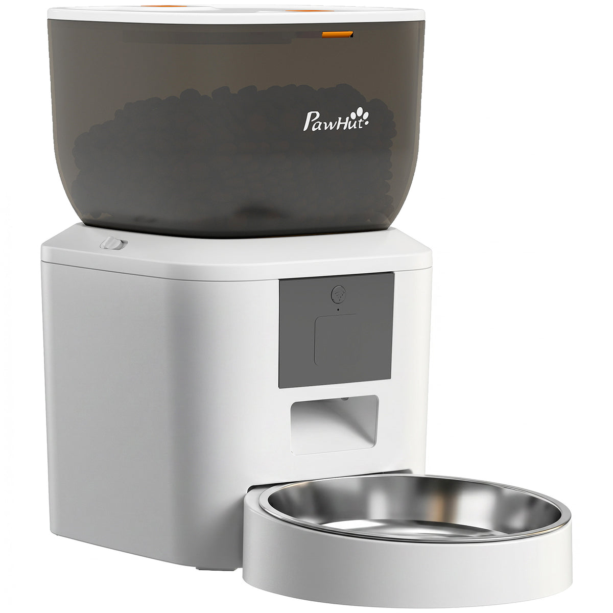 Automatische voerbak voor katten, 2,4G wifi, 4L, app-bediening, 1–10 maaltijden, 10s voeroproep