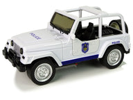 Off-road-politieauto wit