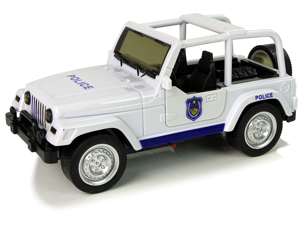 Off-road-politieauto wit