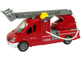 Brandweerauto Rood Water Geluid Lichten (2)