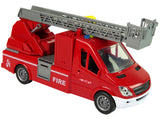 Brandweerauto Rood Water Geluid Lichten (3)