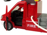 Brandweerauto Rood Water Geluid Lichten (6)