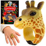 Handpop leerzame dieren giraf