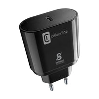 Cellularline - USB-C Super Fast Charger 25W (Ontworpen voor Samsung) (zwart) (3)