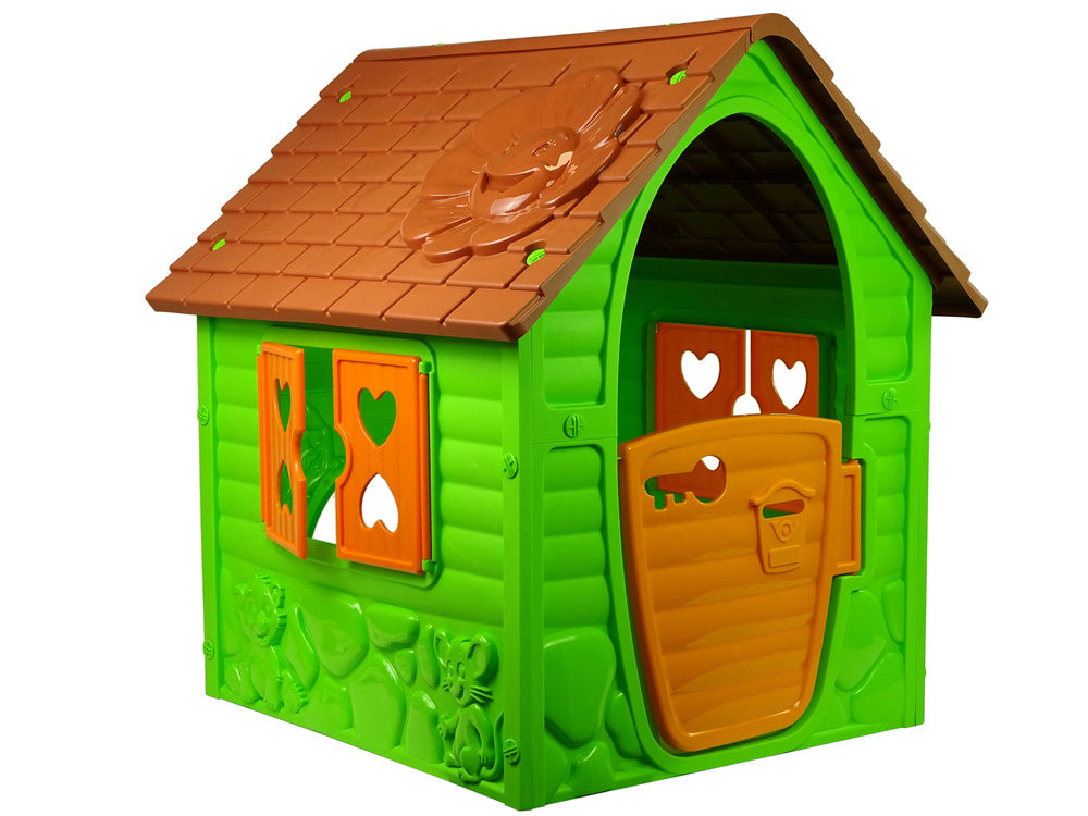 Tuinhuisje voor kinderen 456 groen
