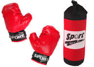 Boksset zak + klittenhandschoenen