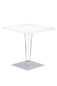 Tafel ICE grijs, hoekig