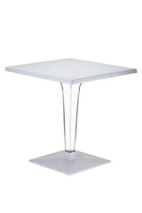 Tafel ICE grijs, hoekig (2)