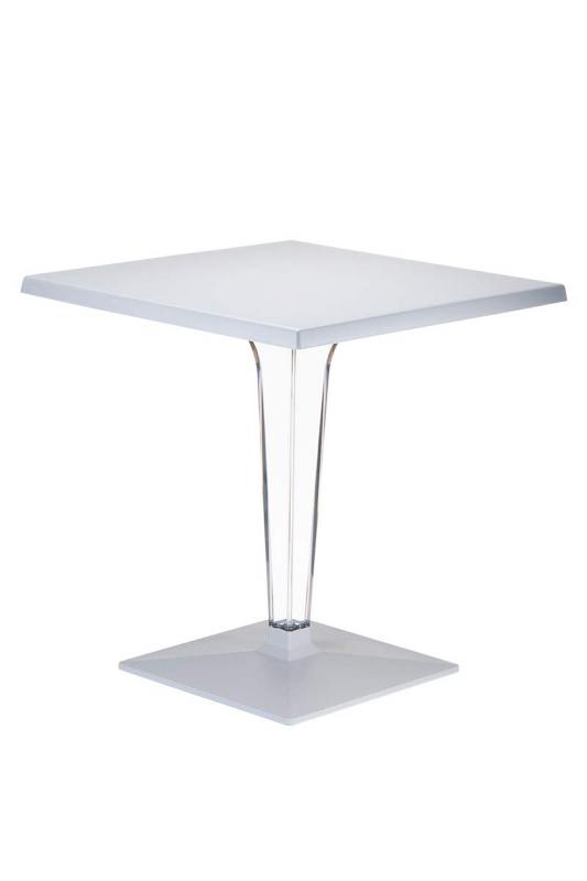 Tafel ICE grijs, hoekig (2)