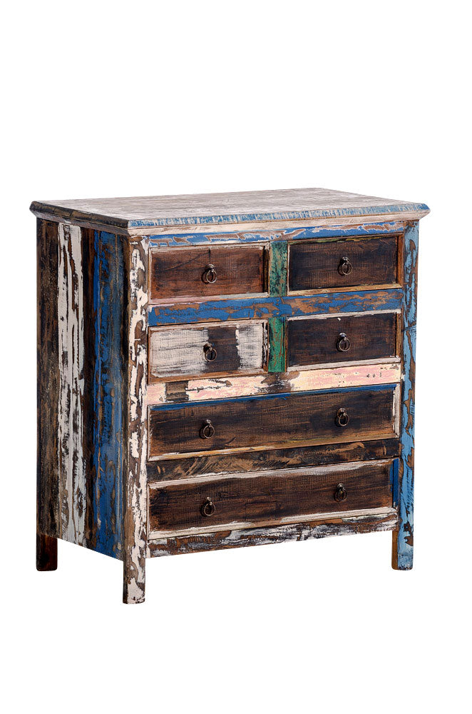 Teakhouten commode Freja (2)