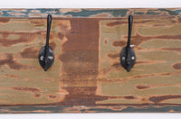 Teakhouten wandkapstok Flen (3)