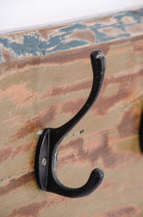 Teakhouten wandkapstok Flen (4)