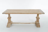 Rustieke TEAK eettafel 180*100*78 (2)