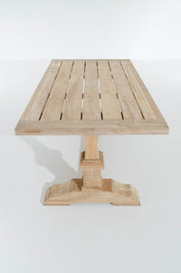 Rustieke TEAK eettafel 180*100*78 (3)
