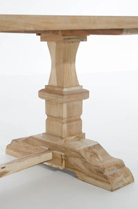 Rustieke TEAK eettafel 180*100*78 (7)