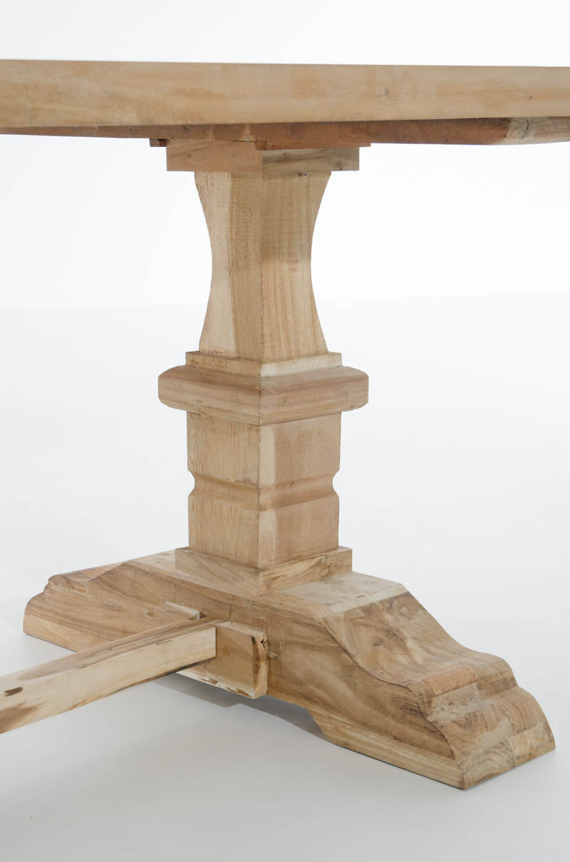 Rustieke TEAK eettafel 180*100*78 (7)
