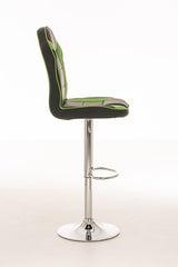 Racing barkruk Hamilton zwart (3)
