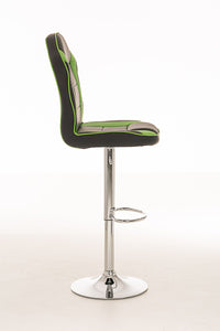 Racing barkruk Hamilton zwart (3)