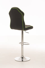 Racing barkruk Hamilton zwart (4)