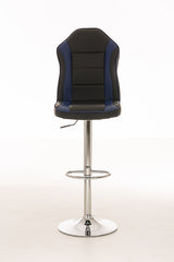 Racing barkruk Hamilton zwart (10)
