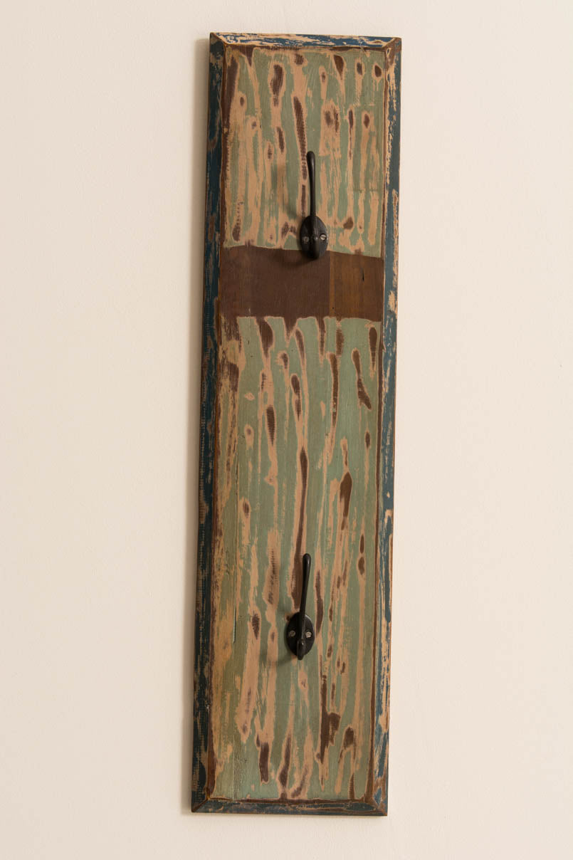 Teakhouten wandkapstok Inga (2)