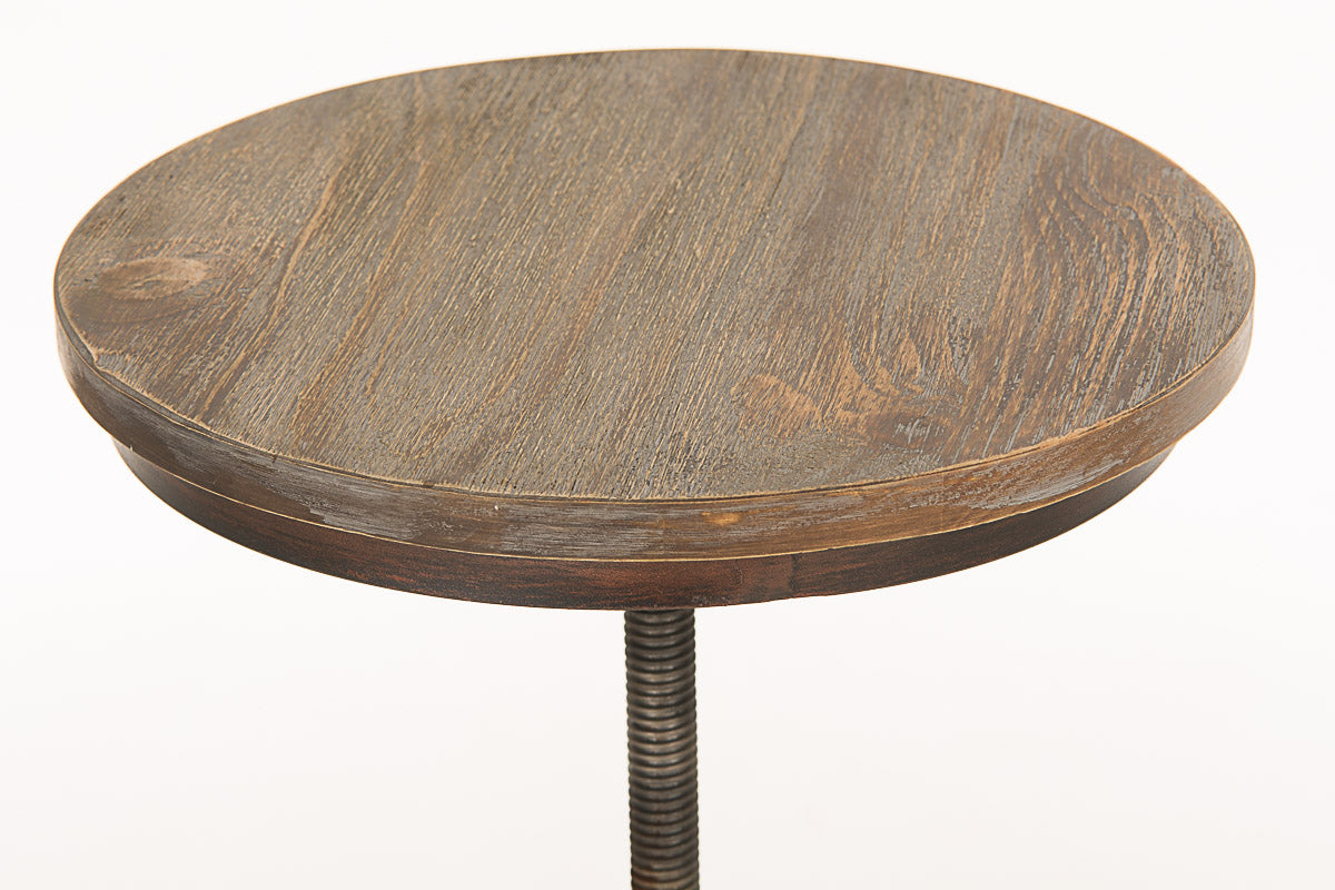 Barkruk Tudor, hout