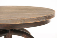 Barkruk Tudor, hout