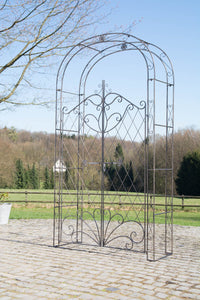 Rozenboog met poort Melissa (2)