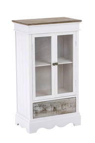 Vitrinekast Cassius 80, bruin