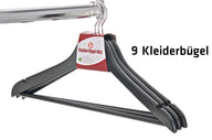 9 x kledinghangers