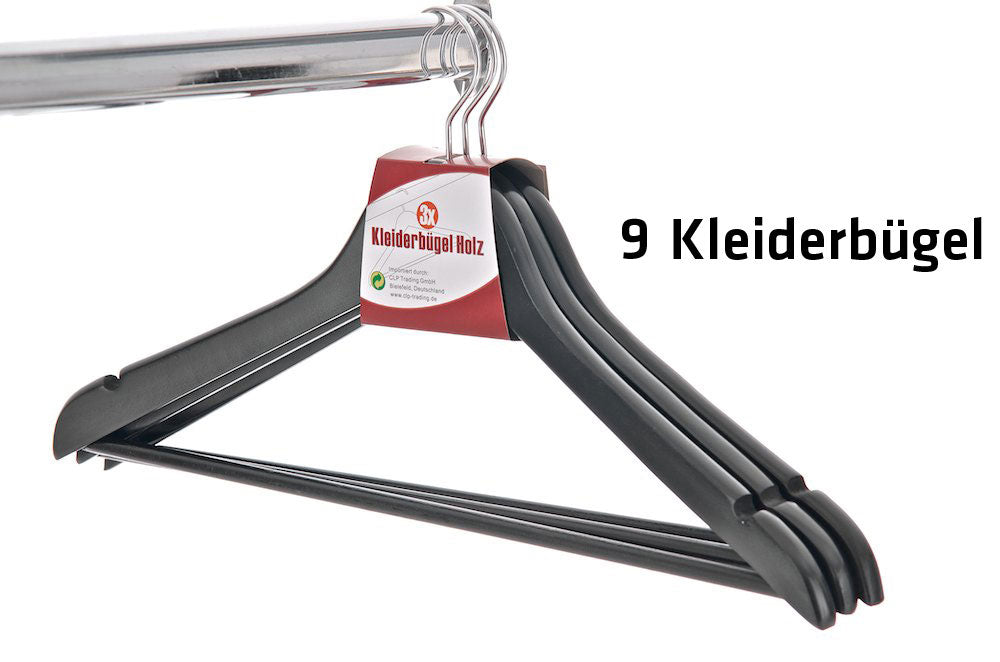 9 x kledinghangers