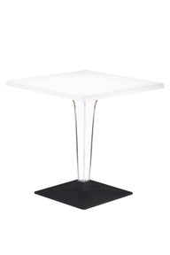 Tafel Ice zwart, rechthoekig