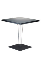 Tafel Ice zwart, rechthoekig (4)